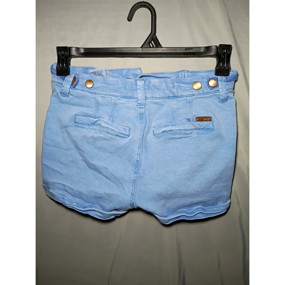 BKE Womens Blue Casual Jean Shorts Size 25 Denim Cotton Blend Short - Picture 7 of 10
